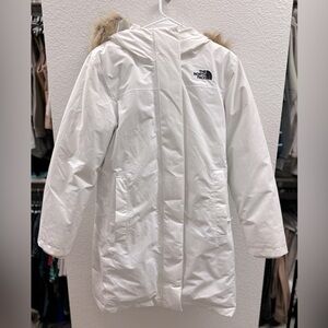 The North Face
Arctic Waterproof 600-Fill-Power Down Parka with Faux Fur Trim